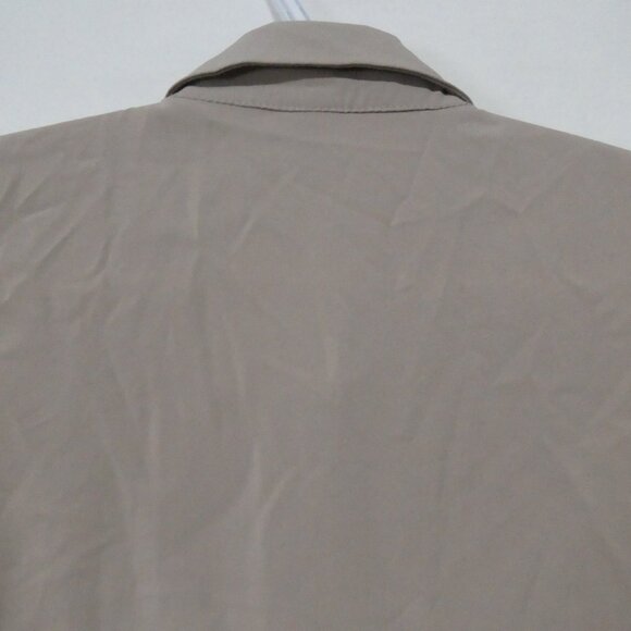 FLUO | small | Sleeveless High-Low Collared Blouse | Made In USA - Picture 10 of 15